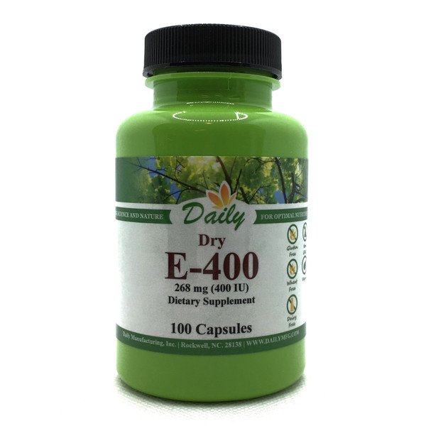 Vitamin E Dry 268 mg, 400 IU